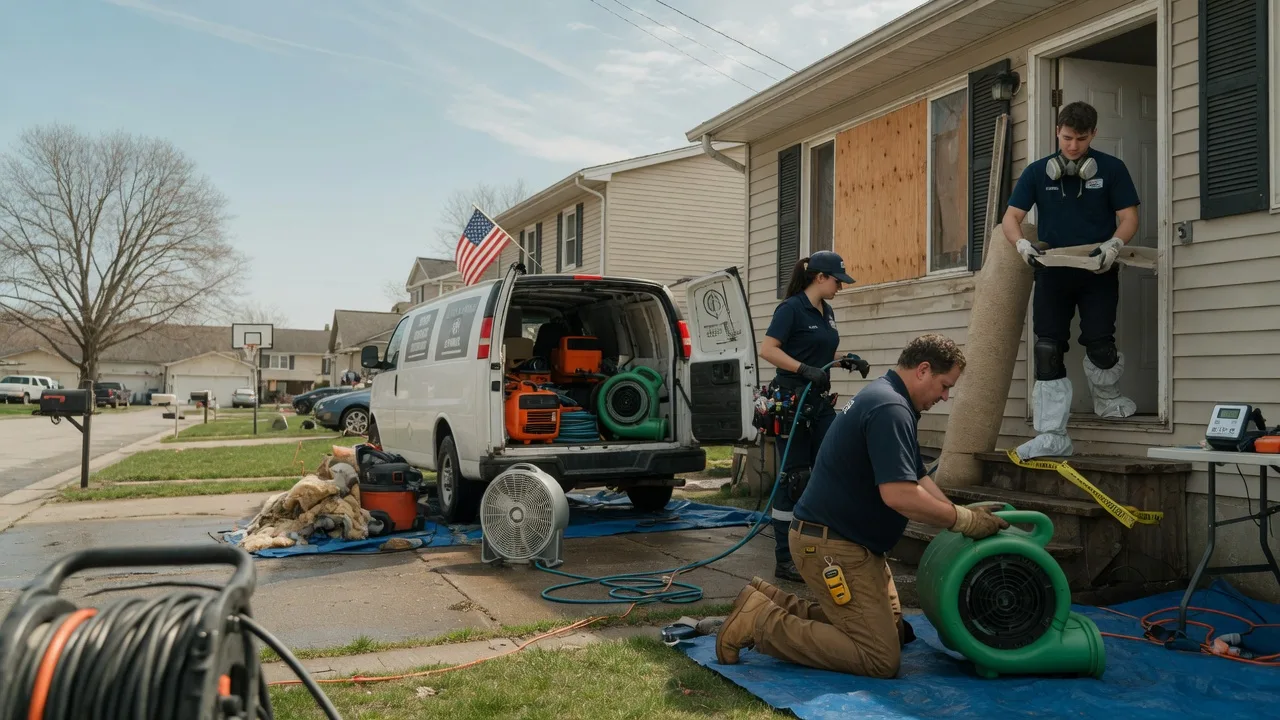Water Damage Restoration in Oakhurst, OK near me